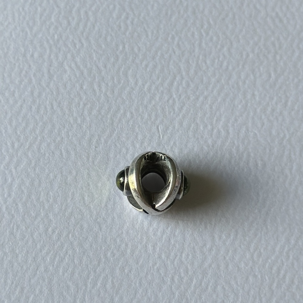 Pandora 925 ALE green muranum charm​​​ - Picture 5 of 7